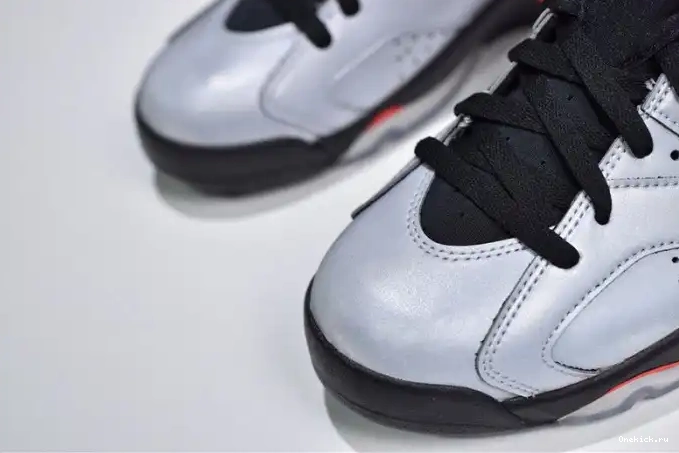 One Kick Reflective 6 CI4072-001 Jordan Air Infrared 3M JSP 0624